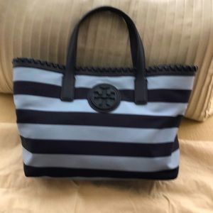 Tory Burch Awning Stripe Small tote